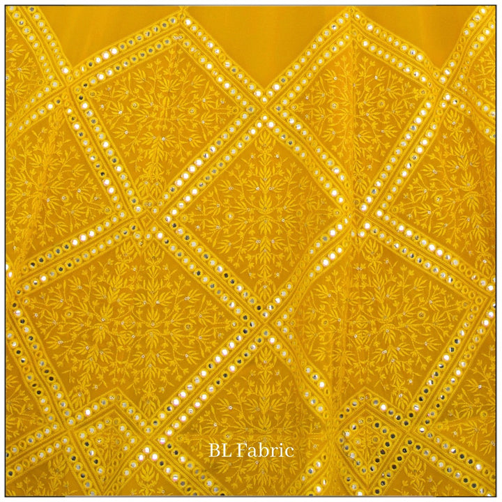 Yellow color Sequence & Embroidery work Designer Lehenga Choli for Haldi Function BL1377 9