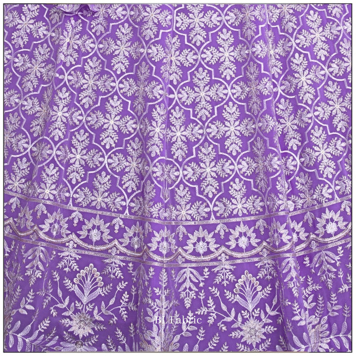 Light Purple color Sequence Embroidery work Designer Lehenga Choli for Wedding & Haldi Function BL1385 8