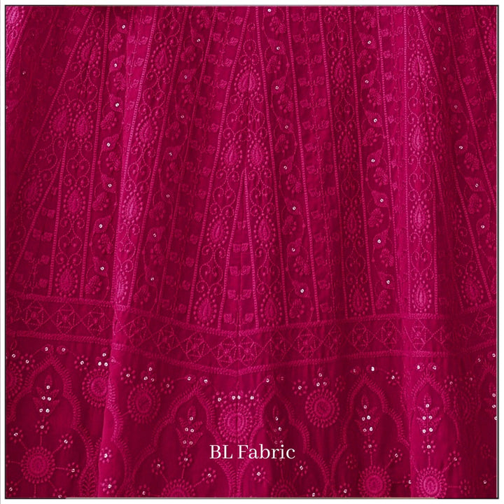 Pink color Sequence Embroidery work Designer Wedding Lehenga Choli BL1262 4