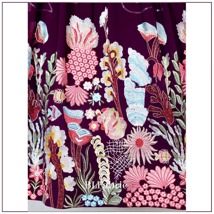 Purple color Embroidery & Sequence work Designer Lehenga Choli BL1212 2