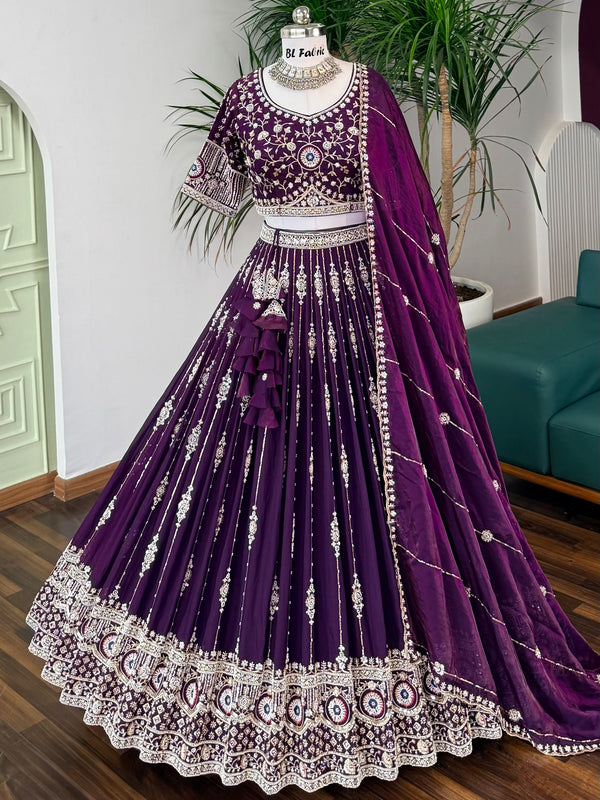 lengha dress Dazzling Black Lehenga – Gracious You Dupatta fabric Beige Lengha w/ Resham, Pearl