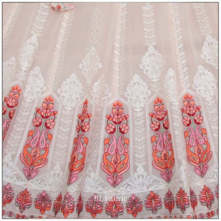 Cream color Thread Embroidery work Designer Lehenga Choli for Any Function BL1381 8