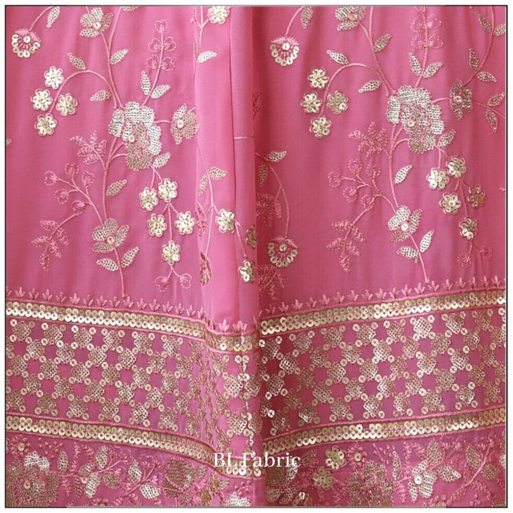 Light Pink color Embroidery & Sequence work Designer Lehenga Choli BL1253 4