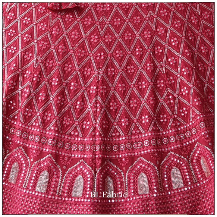 Mauve Pink color Sequence & Mirror work Designer Wedding Lehenga Choli For Wedding Function BL1302 4