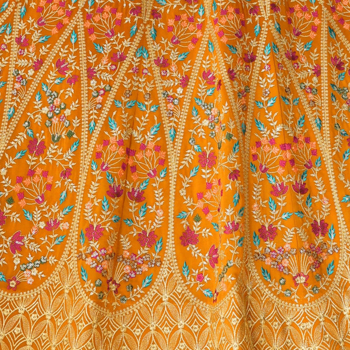 Mustard Yellow color Sequence Embroidery work Designer Lehenga Choli for Any Function BL1350 5