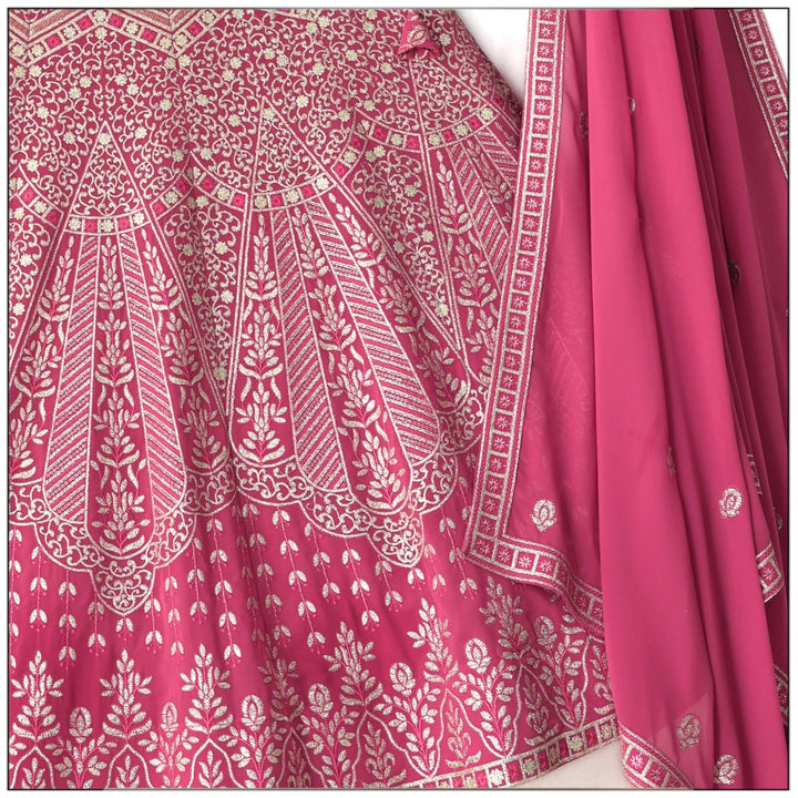 Light Pink color Sequence & Zari Embroidery work Designer Wedding Lehenga Choli BL1364 4